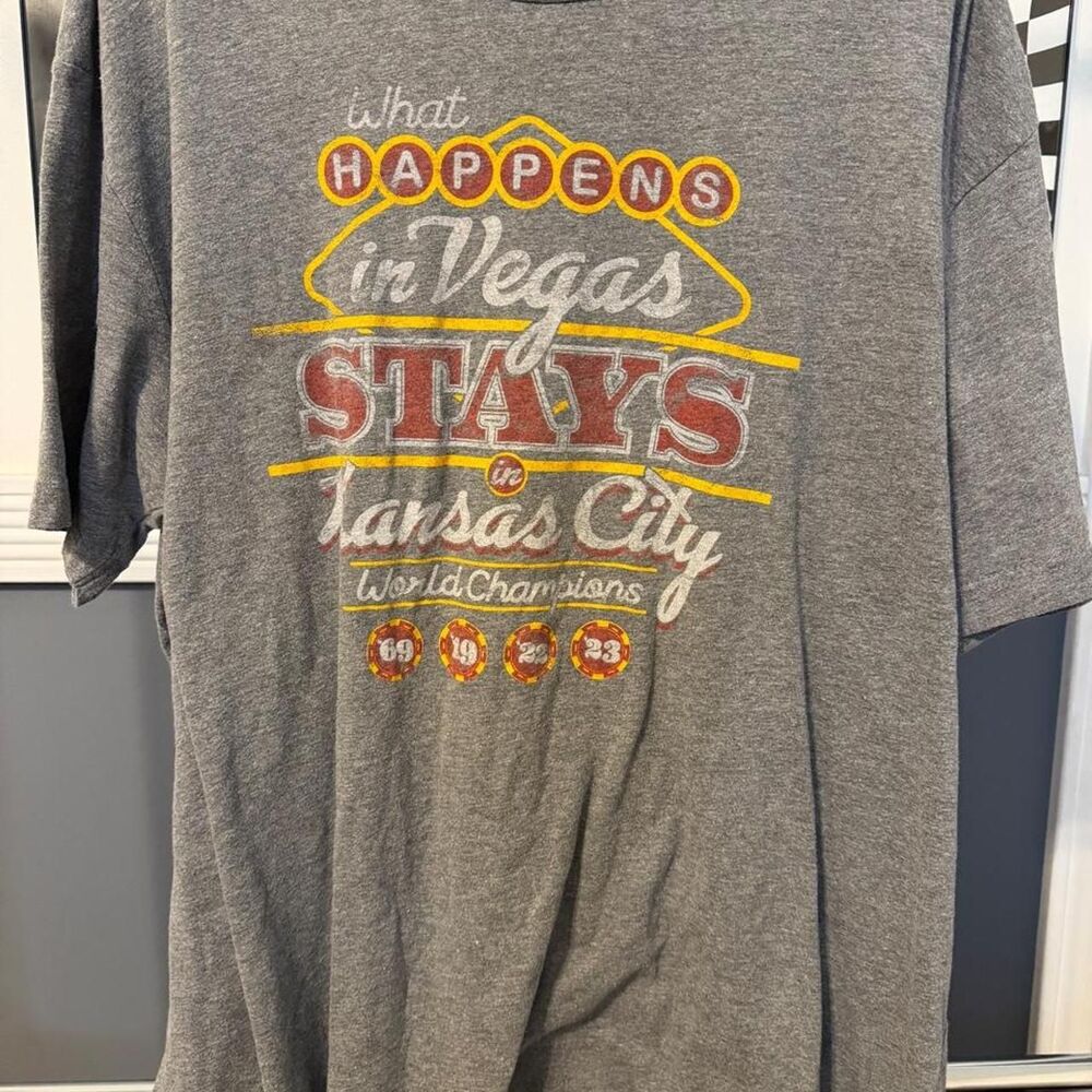 Kansas City Chiefs "What Happens in Vegas" Tee